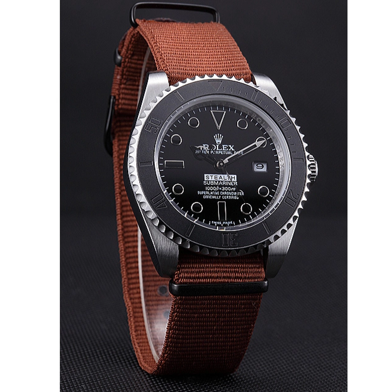 Aaa replica Brown 621992 Submariner Stealth Rolex 0610